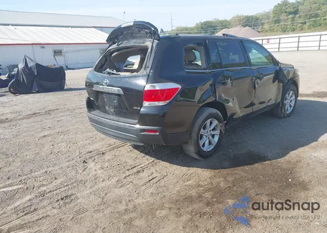 2011 Toyota Highlander Se V6 из США, поврежденный, VIN 5TDBK3EH0BS075610